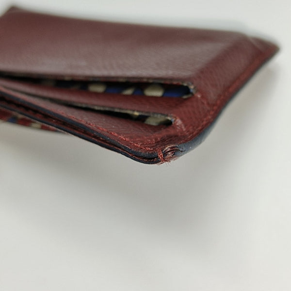 Citizen Twill Epsom Red Card Holder