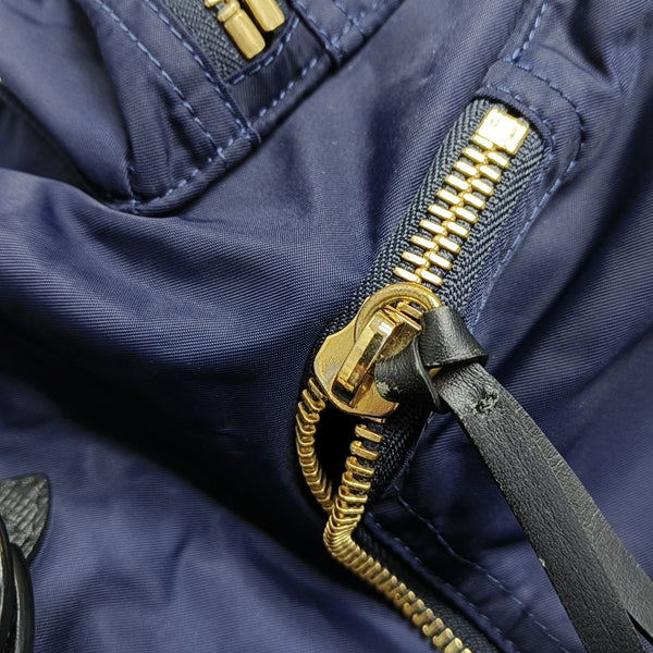 The Rucksack Large Nylon Blue