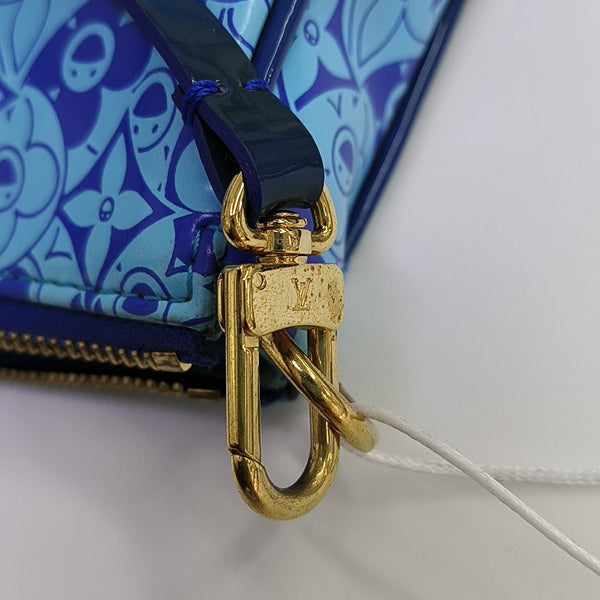 ACCESSOIRES GM Patent Leather Blue