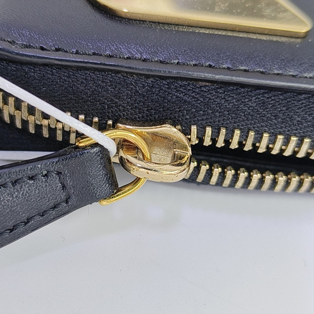 Monster Calfskin Black Wallet