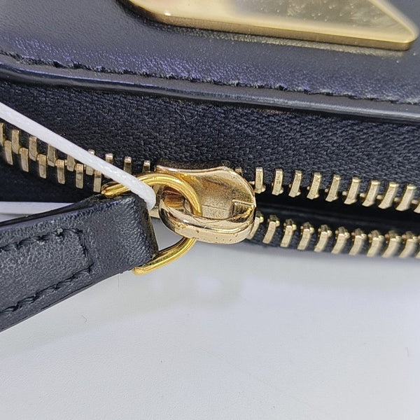 Monster Calfskin Black Wallet