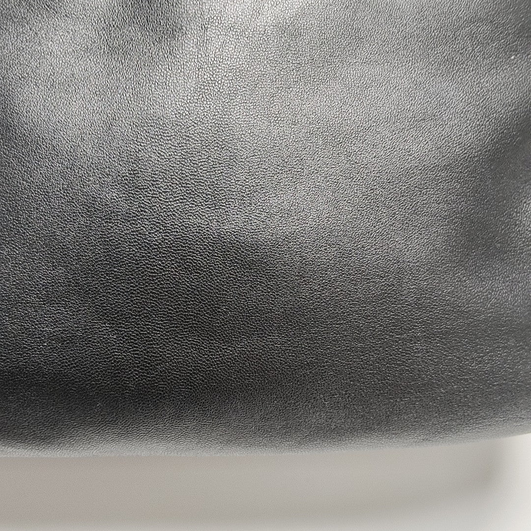 JAMIE Small Quilted Lambskin Black
