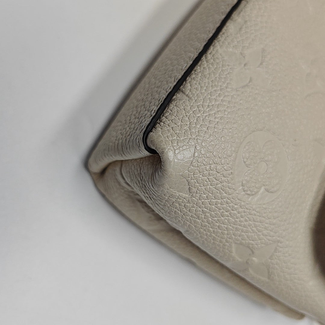 MADELEINE Nano Monogram Calfskin Beige