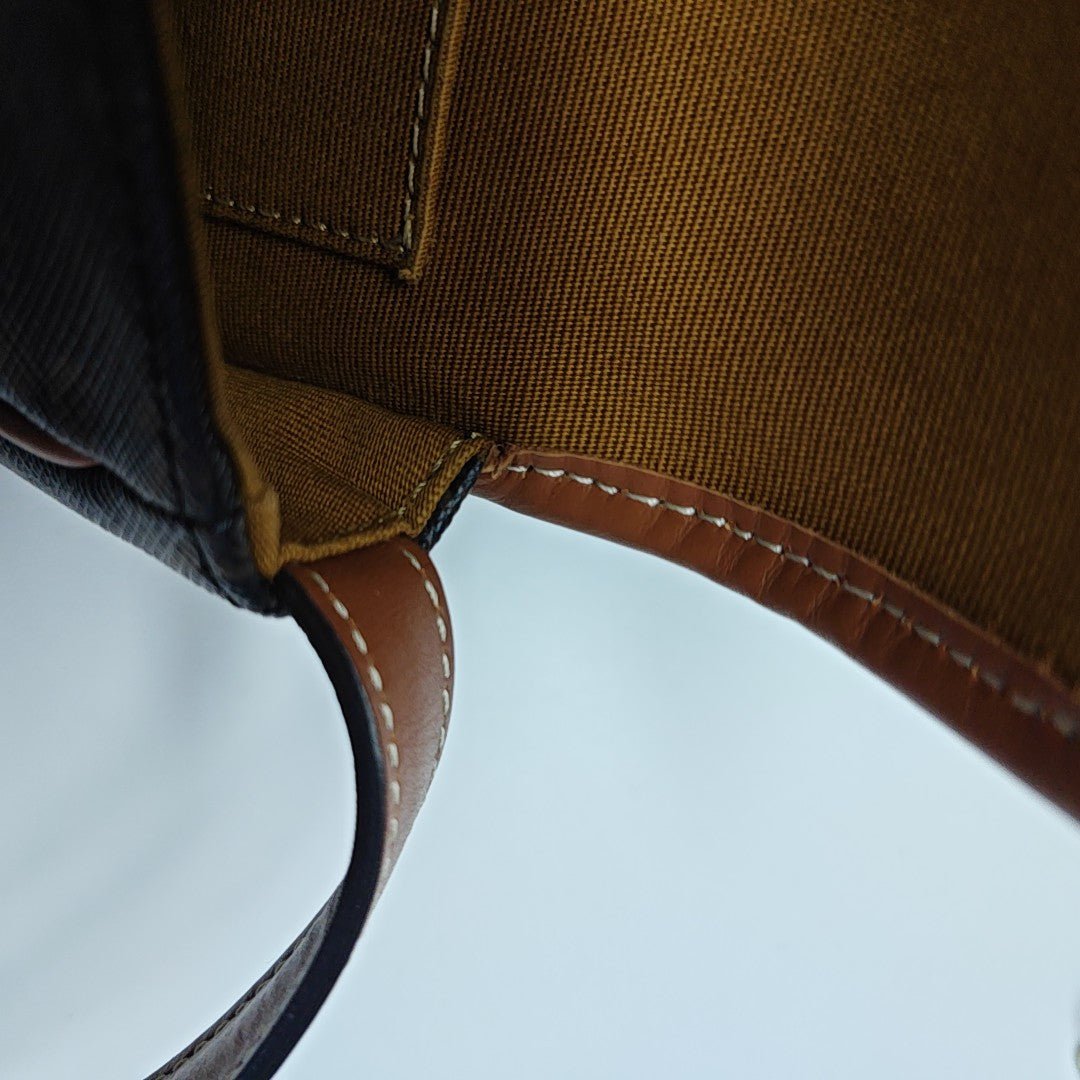 BESACE Coated Canvas Brown