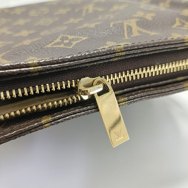 LOOPING MM Monogram Coated Canvas Brown