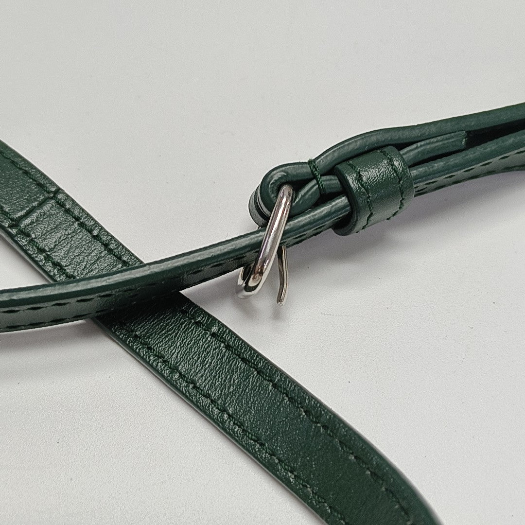 B. Quilted Calfskin Green