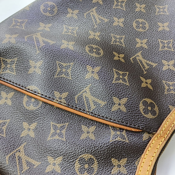 VINTAGE THAMES GM Monogram Coated Canvas Brown