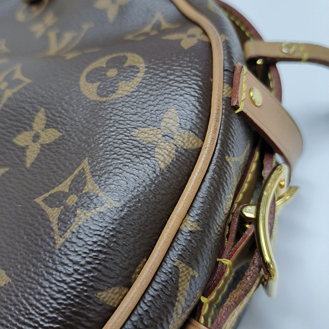 BOITE CHAPEAU MM Monogram Coated Canvas Brown