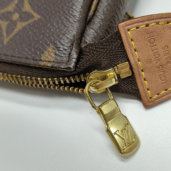 ACCESSOIRES Mini Monogram Coated Canvas Brown