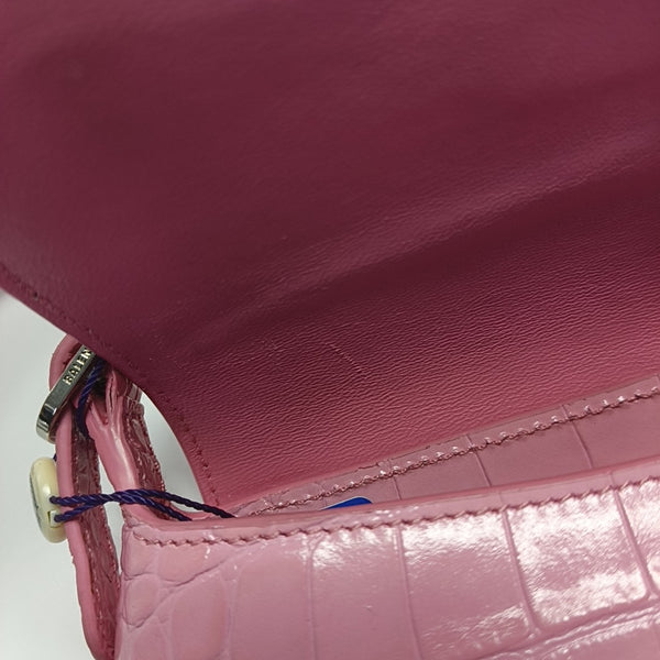 Calfskin Shoulder Bag Pink