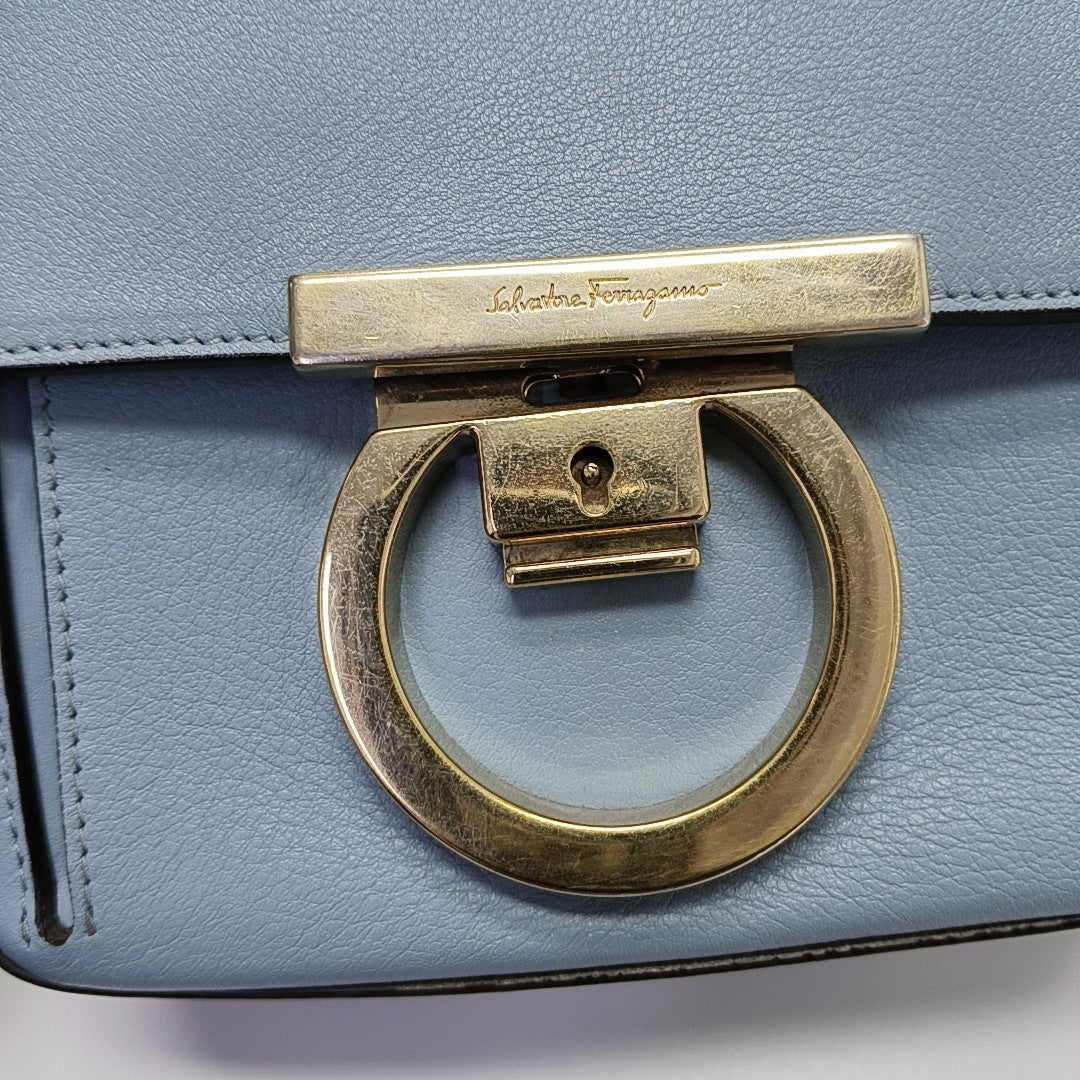 Gancino Calfskin Blue