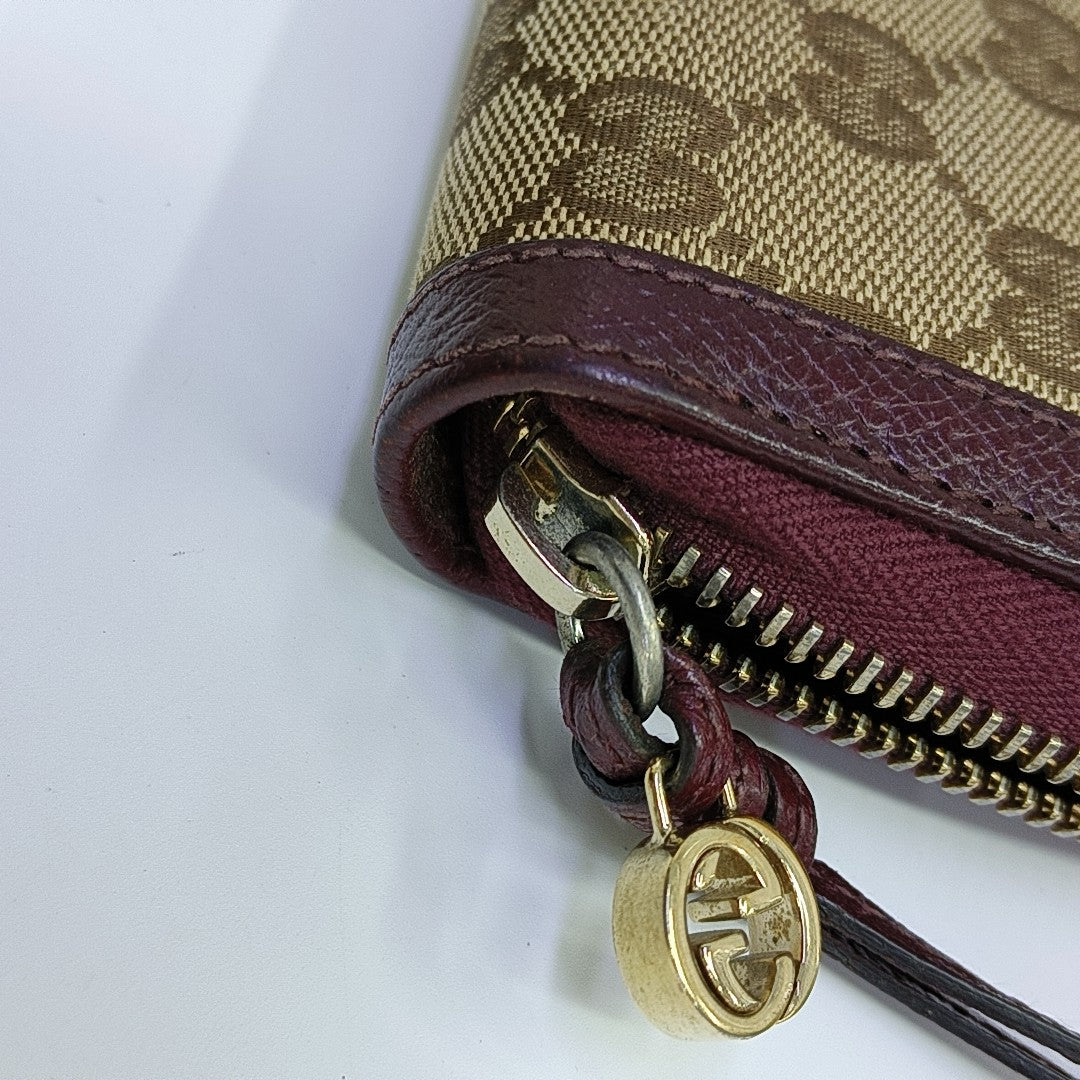 Bamboo 1947 Mini Monogram Canvas Brown Wallet