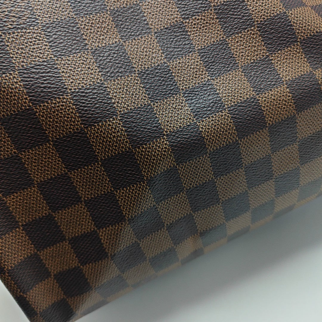 SPEEDY 30 Damier Ebene Coated Canvas Brown