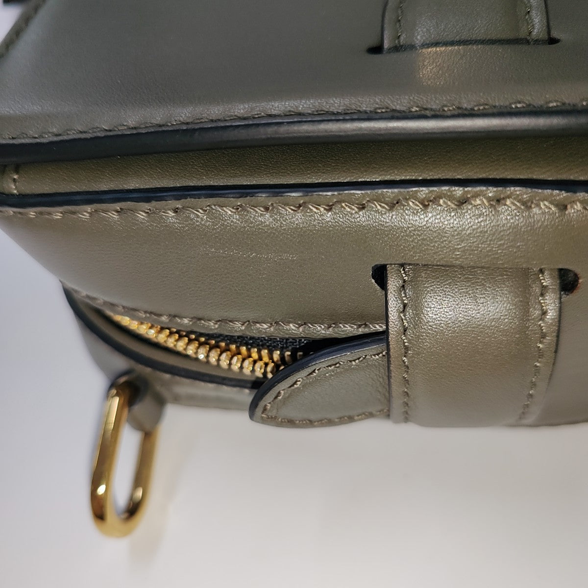 Calfskin Shoulder Bag Green