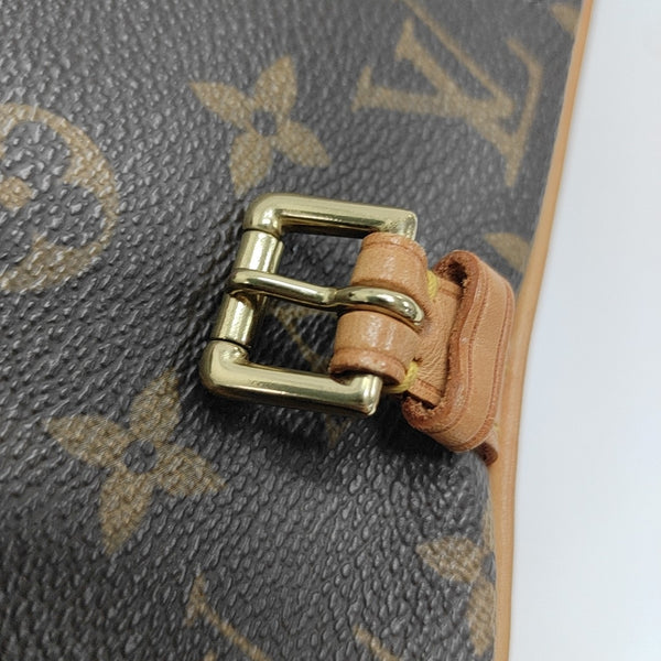 MARELLE Monogram Coated Canvas Brown