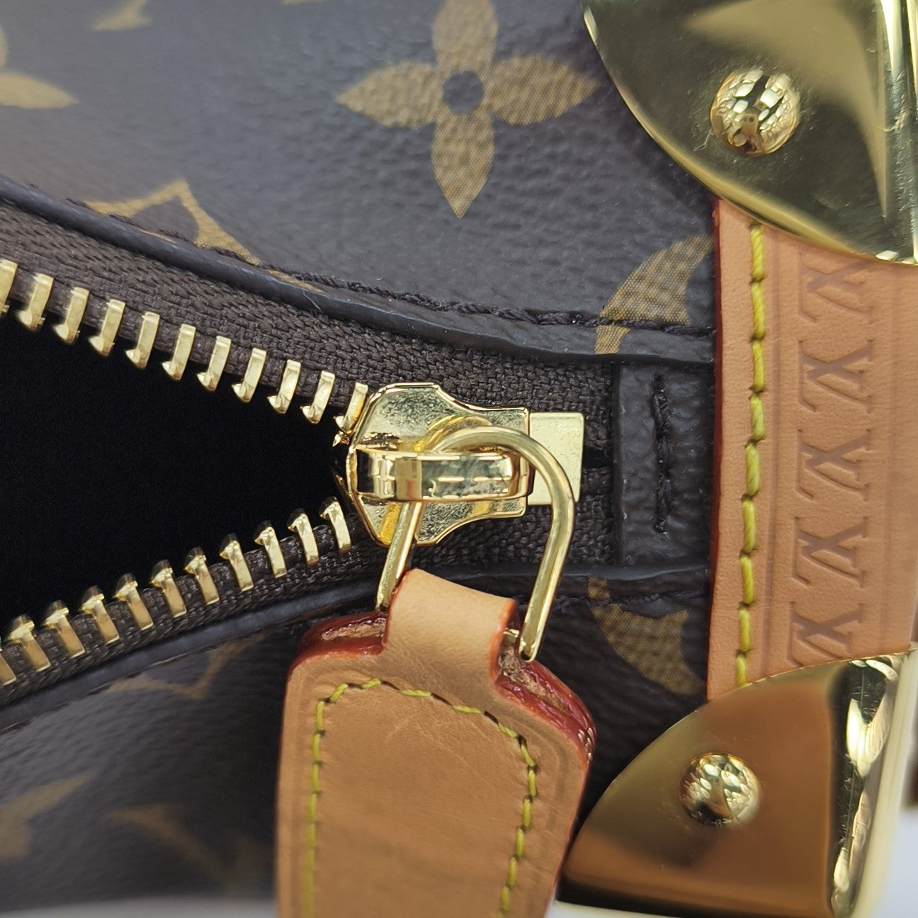 SIDE TRUNK PM Monogram Coated Canvas Brown