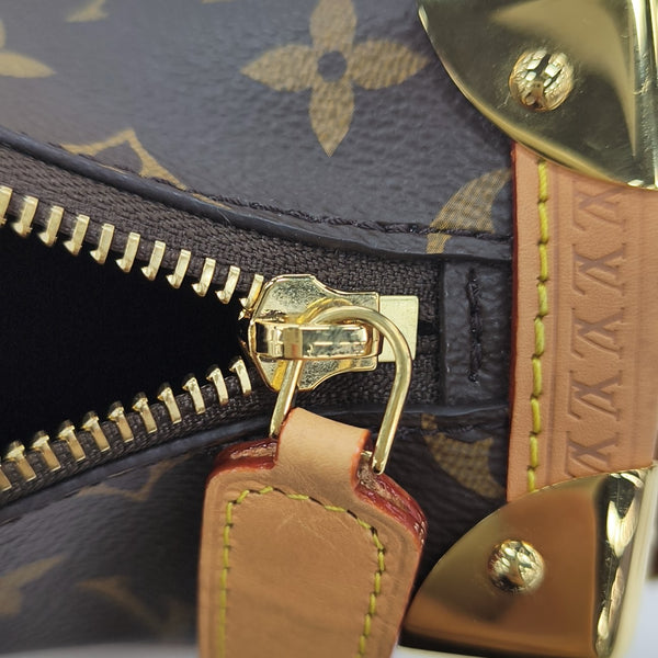 SIDE TRUNK PM Monogram Coated Canvas Brown