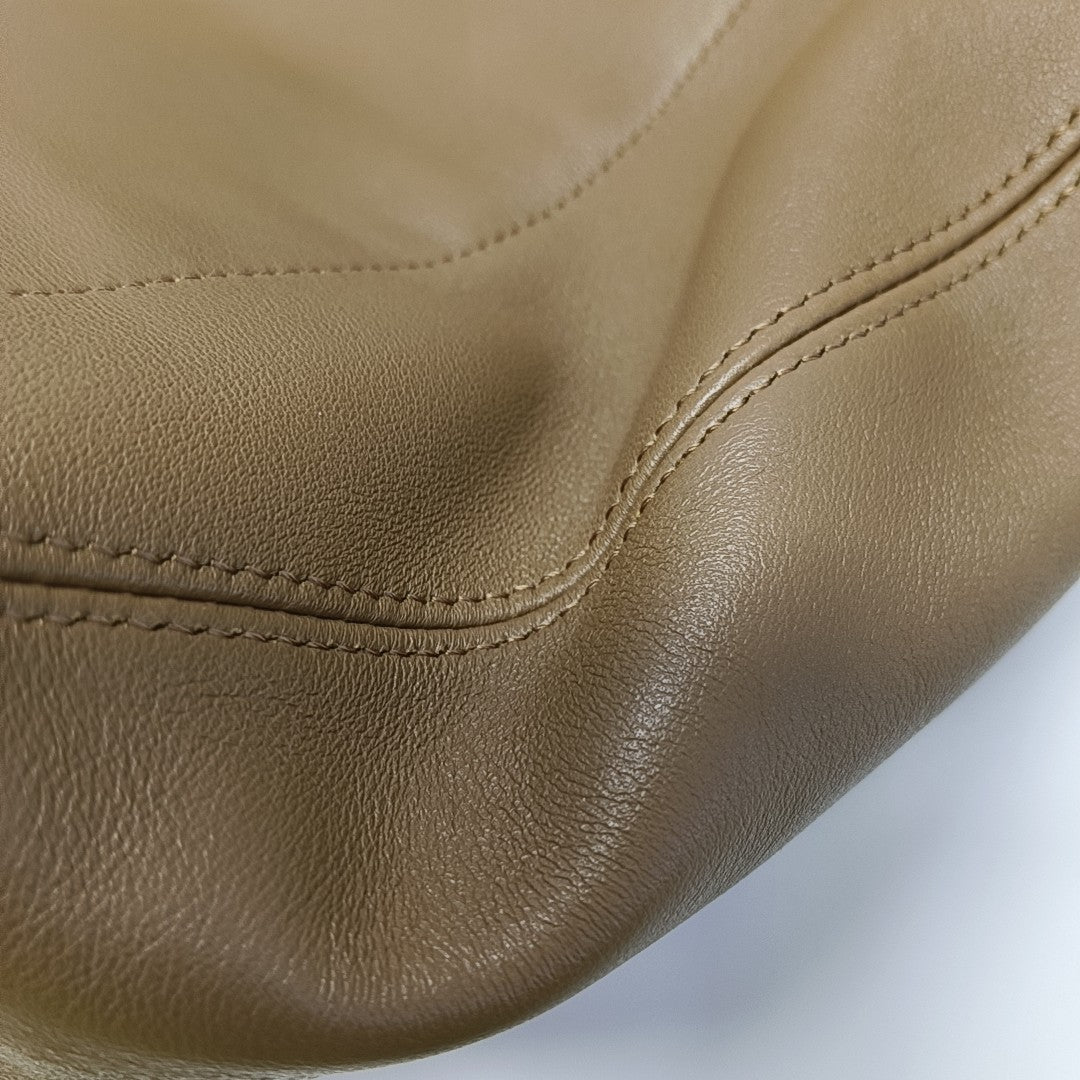Squeeze Lambskin Brown