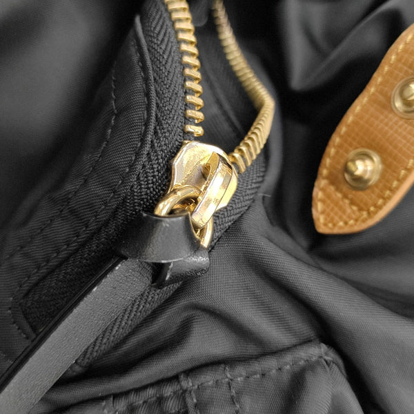 The Rucksack Medium Nylon Black