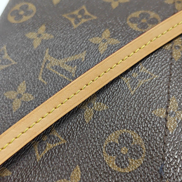 FAVORITE MM Monogram Coated Canvas Brown
