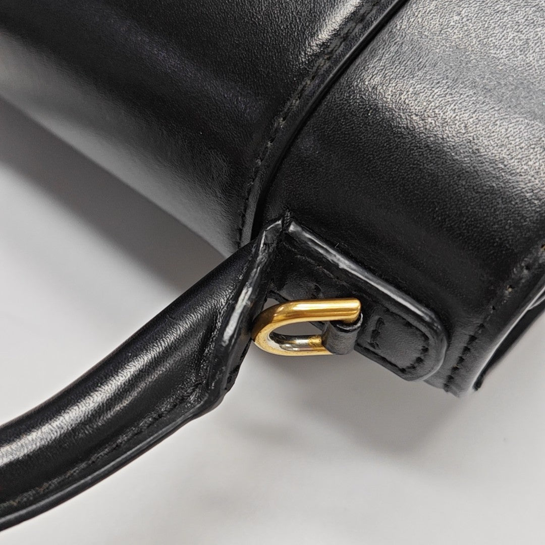 Hourglass XS Calfskin Black