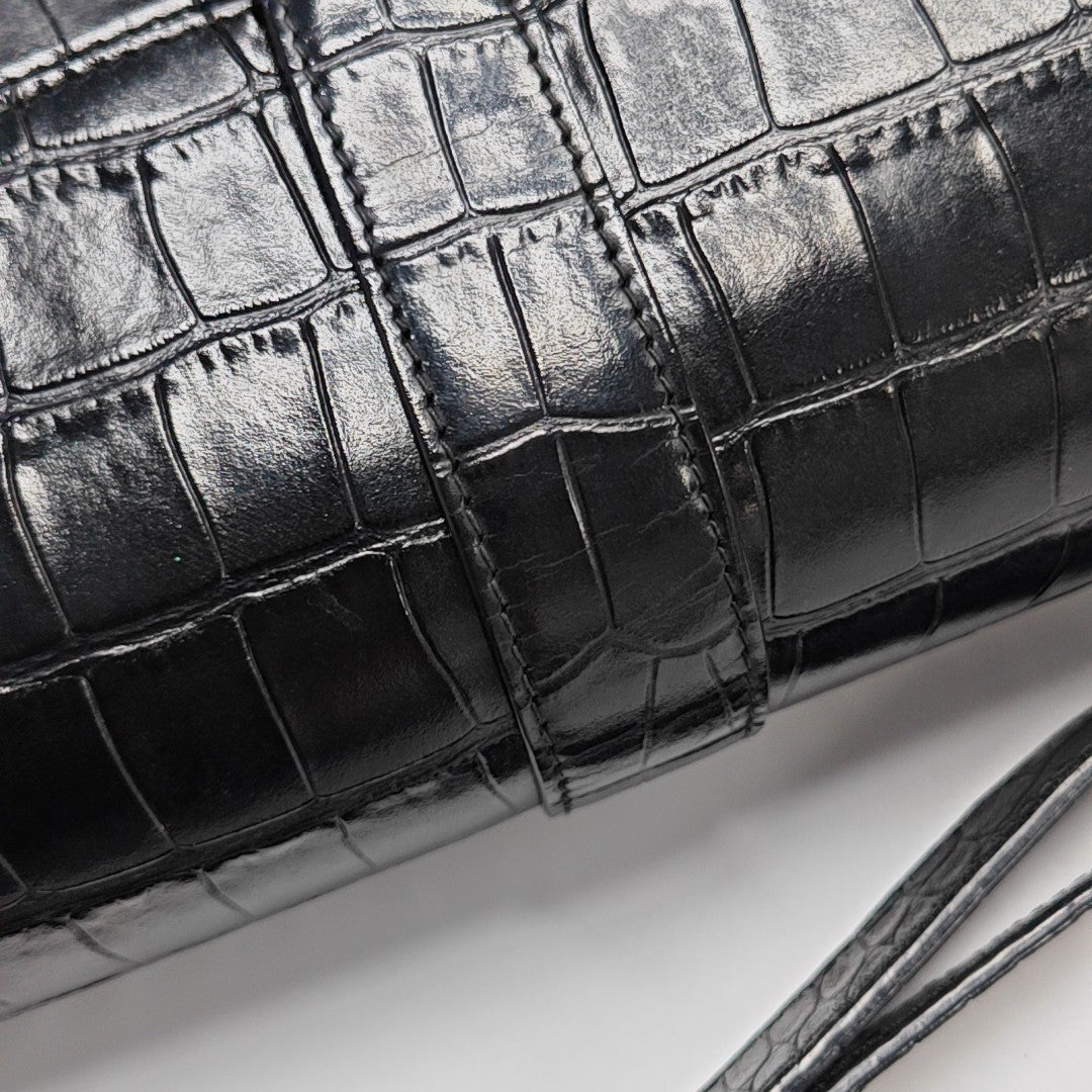 Sharp Calfskin Black