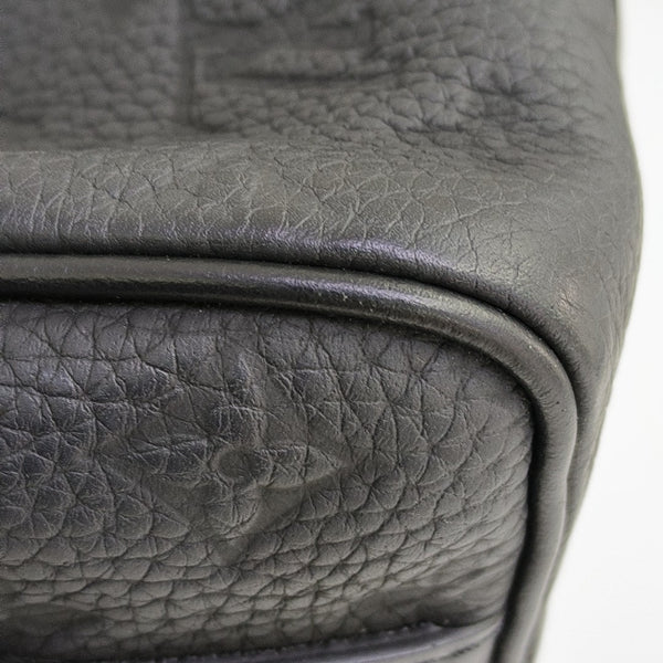 KEEPALL 25 Monogram Calfskin Black