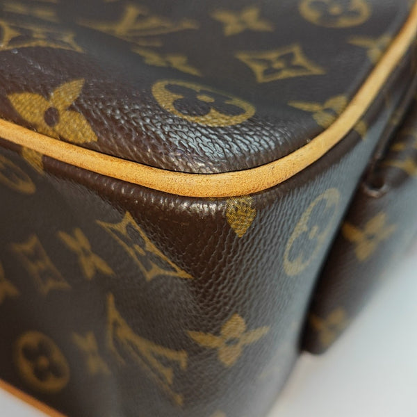 MULTIPLE Monogram Coated Canvas Brown