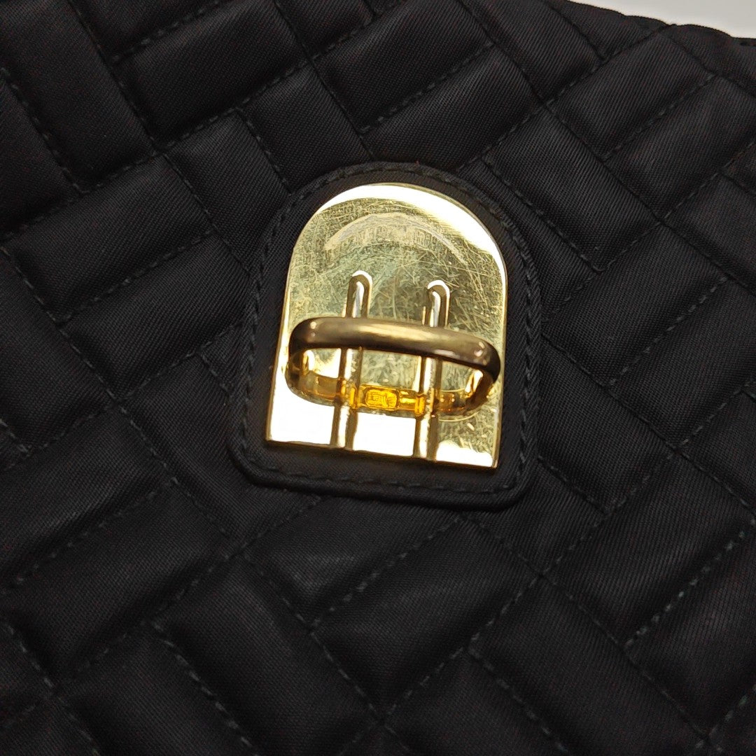 Easy Quilted Nylon Black