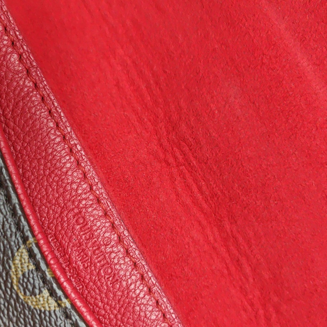 PALLAS BB Monogram Coated Canvas Brown