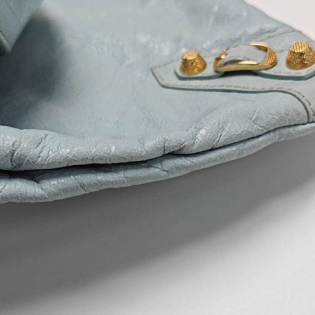 Classic City Small Lambskin Blue