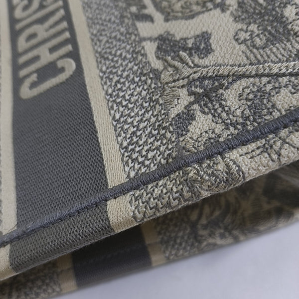 Book Tote Medium Canvas Gray