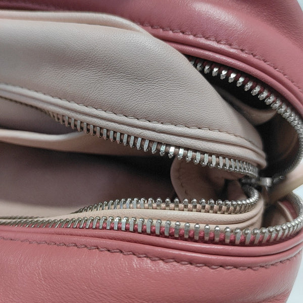 Calfskin Shoulder Bag Pink