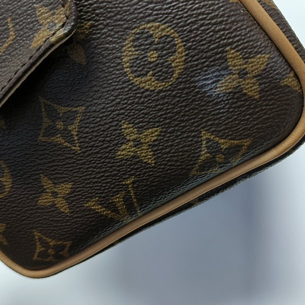 DOPP Monogram Coated Canvas Brown
