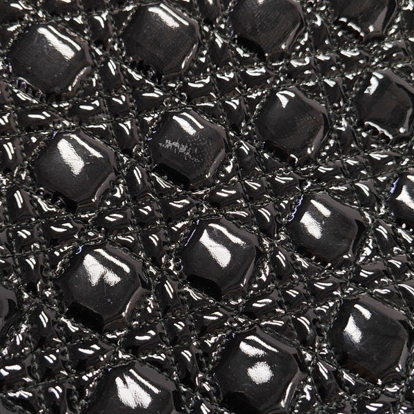 Dior Soft Cannage Patent Leather Black
