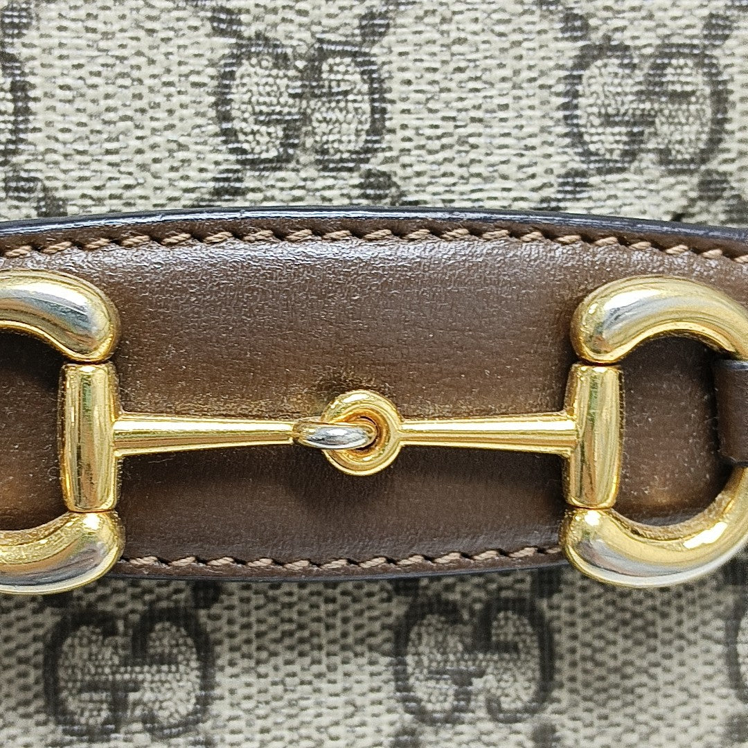 Horsebit 1955 Mini Coated Canvas Beige
