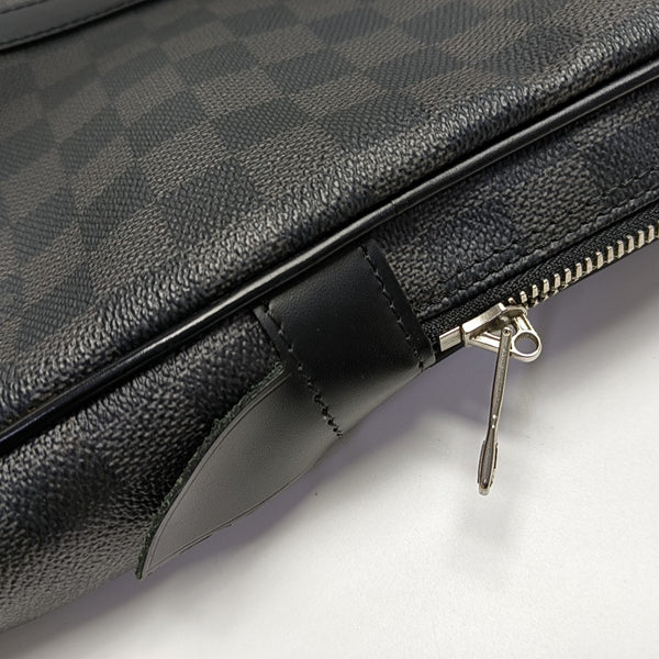 PORTE-DOCUMENTS Damier Graphite Coated Canvas Black