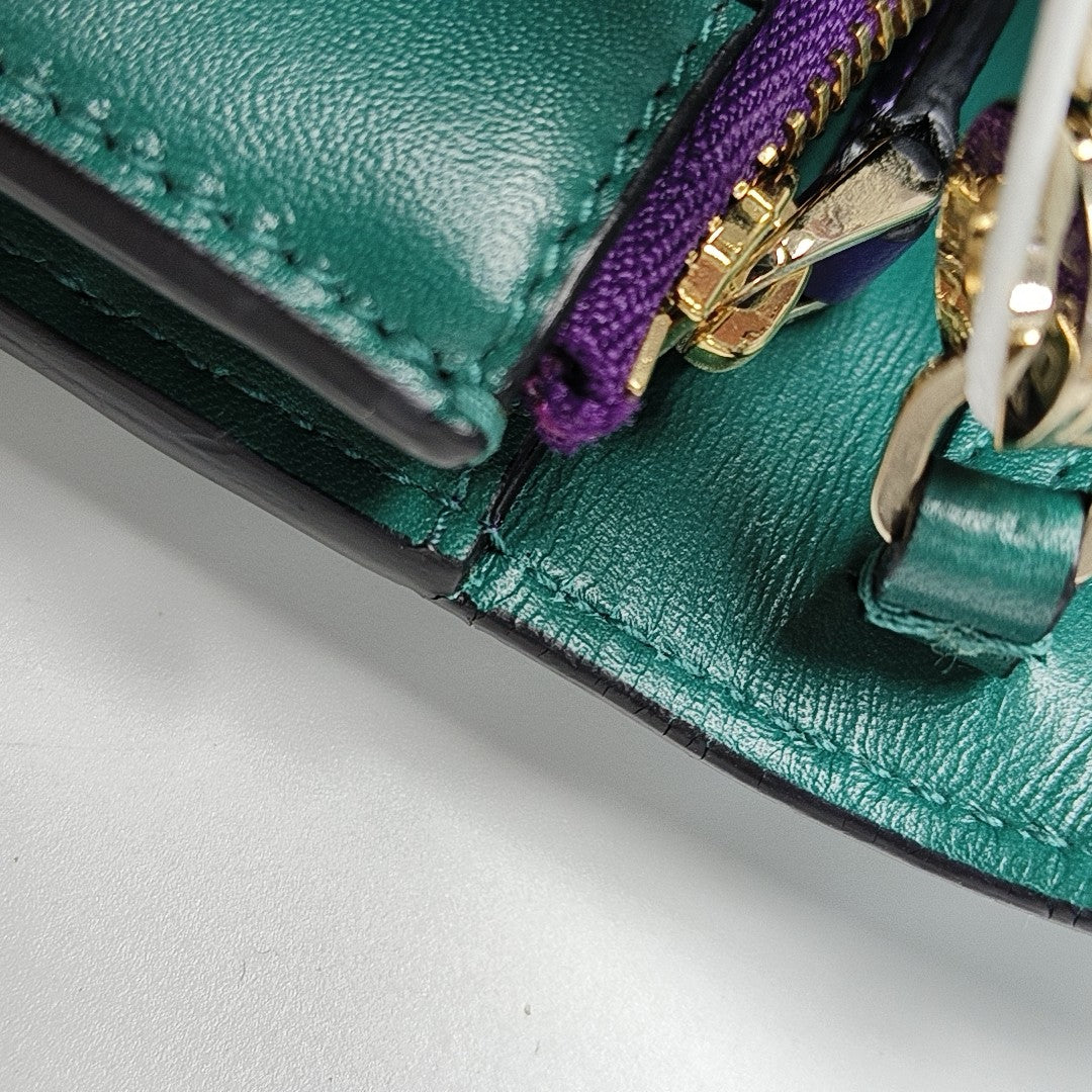 SERPENTI FOREVER Quilted Calfskin Green