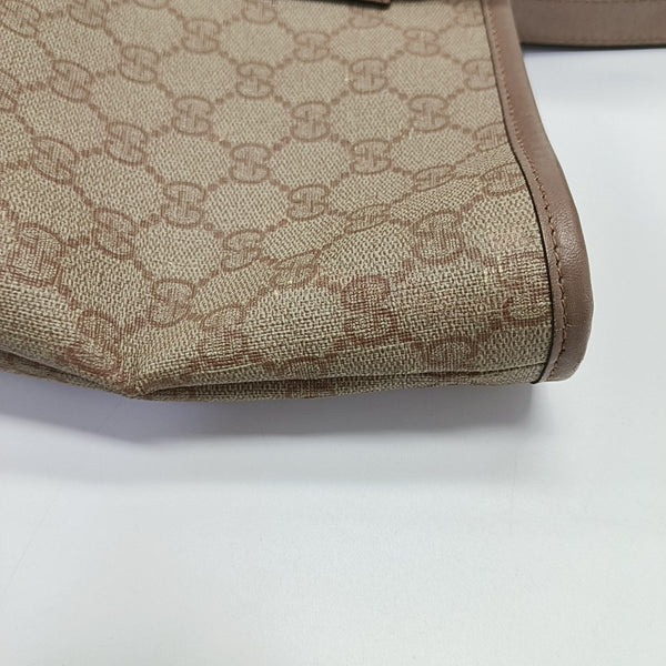 GG Imprime Monogram Coated Canvas Pink
