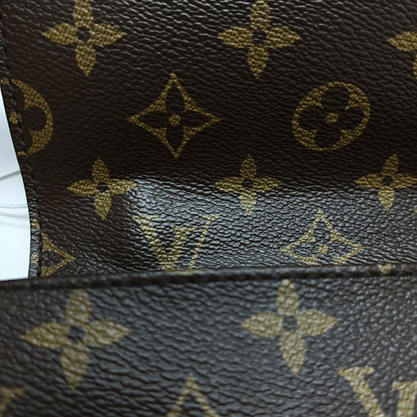 SAINT PLACIDE Monogram Coated Canvas Brown