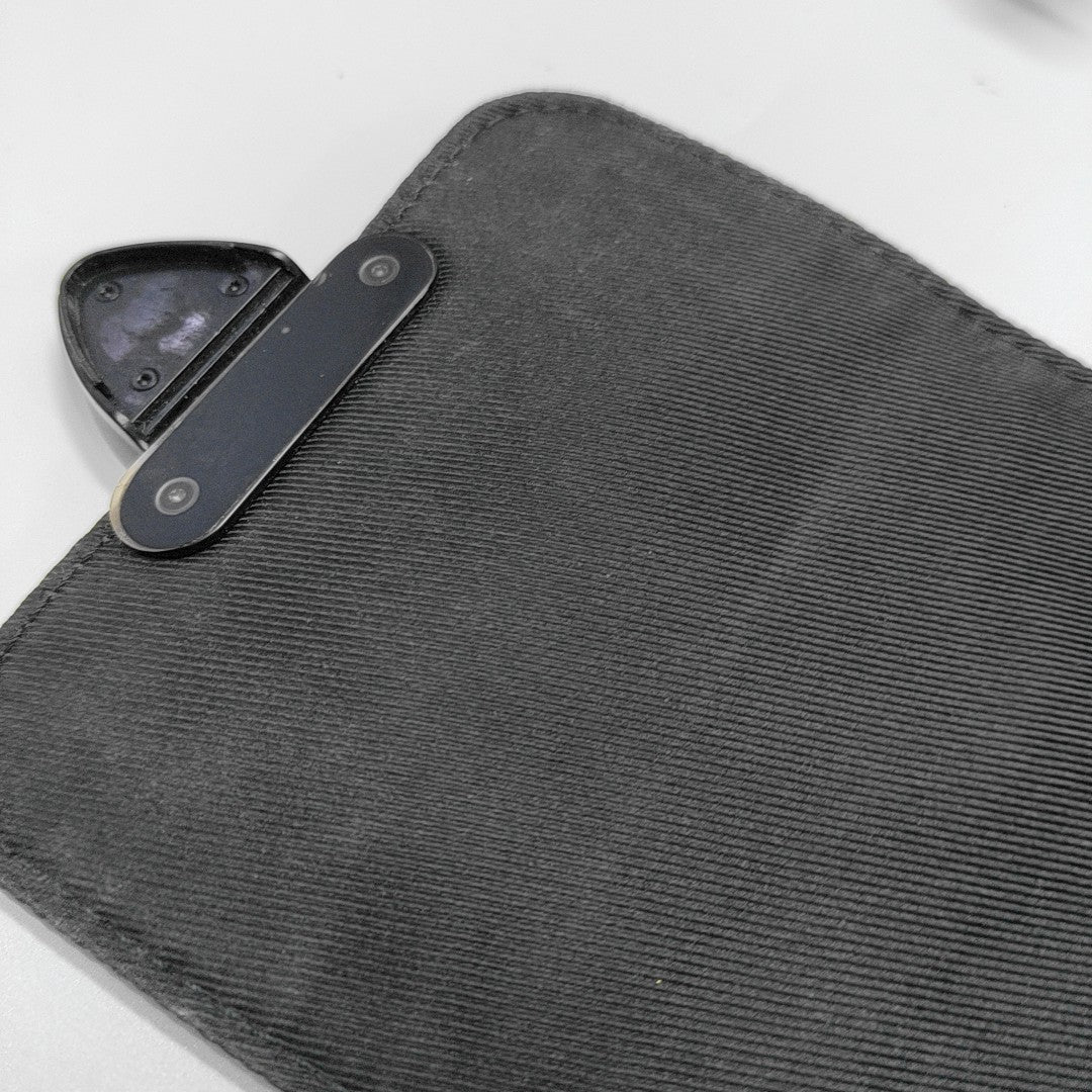 S LOCK Mini Monogram Coated Canvas Brown