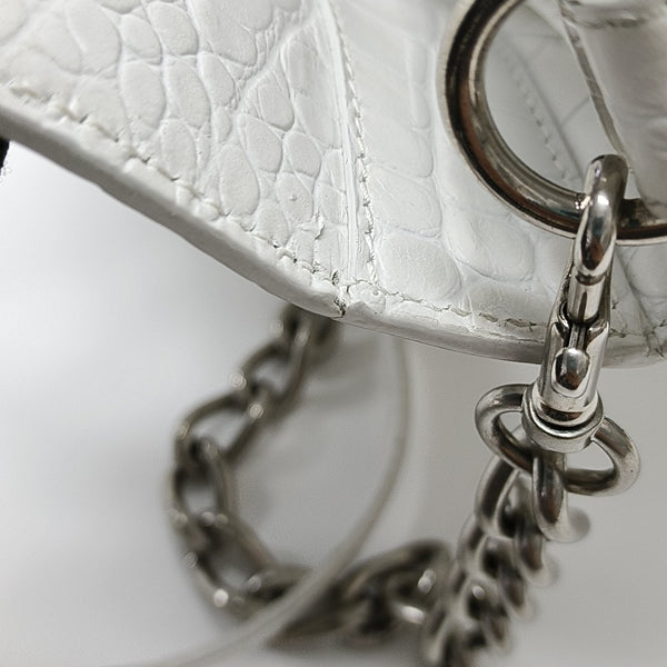 Calfskin Shoulder Bag White