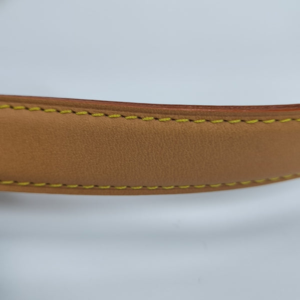 TAMBOURINE Monogram Coated Canvas Brown