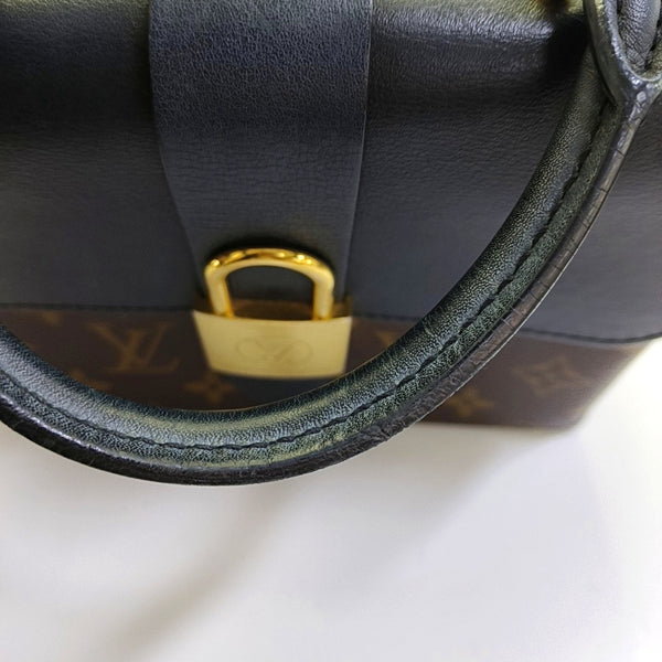 Authenticated pre-owned  LOCKY BB Monogram Coated Canvas Brown - Shoulder Bag at Looply