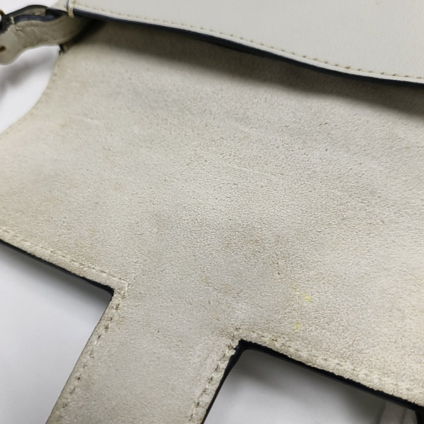 SYMMETRICAL Calfskin White
