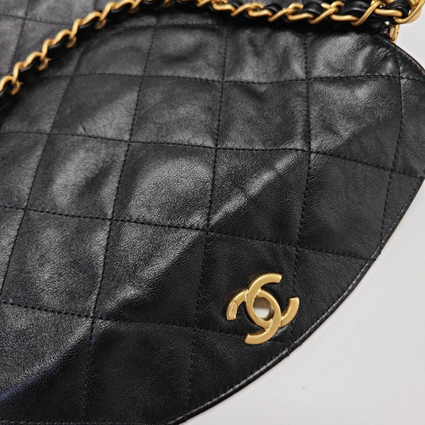 Suppletwins Quilted Calfskin Black