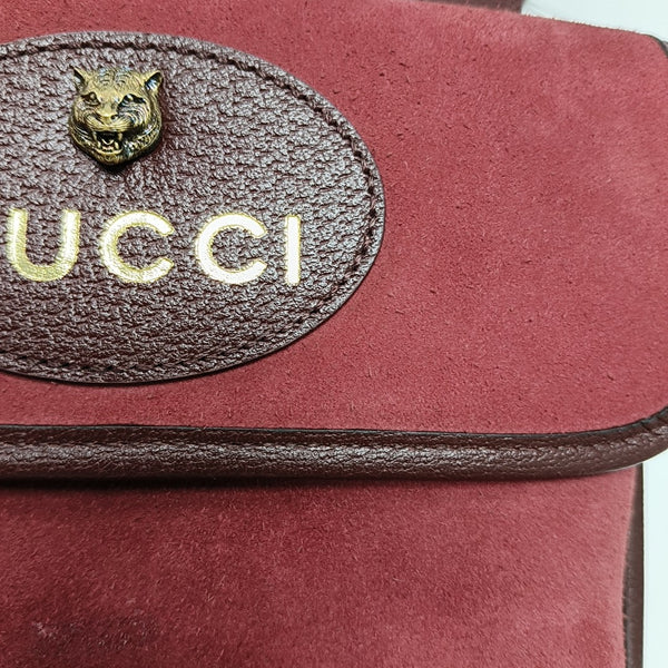 Neo Vintage Small Suede Red