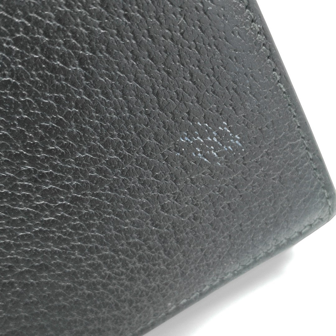 GG Marmont Mini Cartera de Piel de Becerro Negra