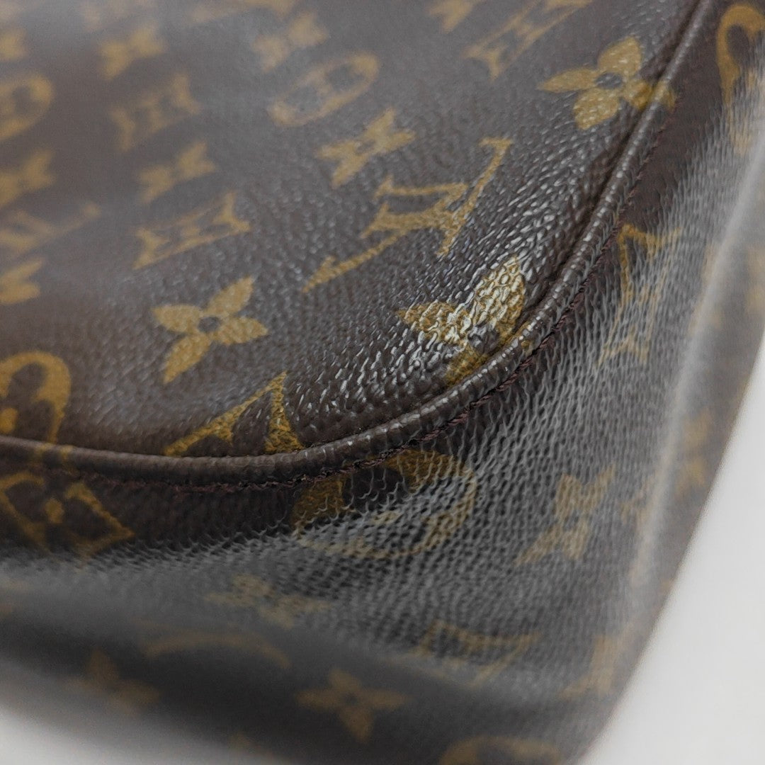 LOOPING MM Monogram Coated Canvas Brown