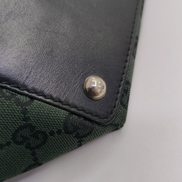 Monogram Canvas Top Handle Bag Green
